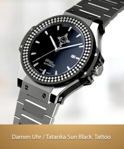 Tatankasun Black Tattoo Damen Uhr