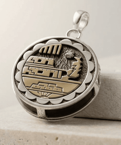 Muhatan Pendant silber/gold (Chip 4.2)
