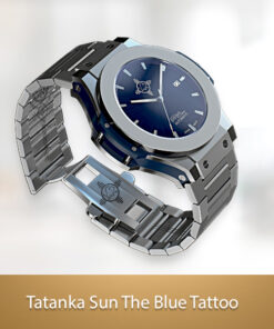 Tatankasun Blue Tattoo Man Watch